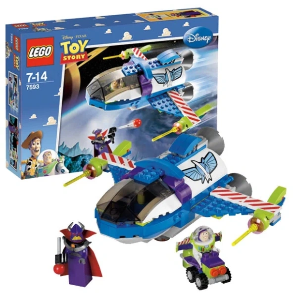 Конструктор LEGO Toy Story 7593 Buzz's Star командный корабль